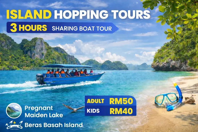 Island Hopping Langkawi – Package A (Sharing Boat)
